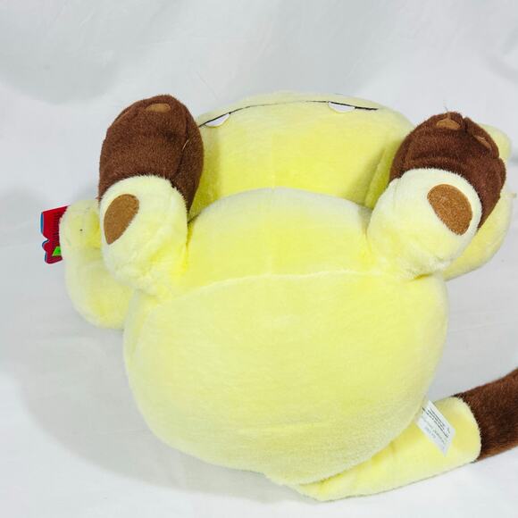 Meowth Pokemon #52 16" Plushie - Hasbro Tomy Nintendo 1999 Vintage New with Tags - Picture 6 of 8